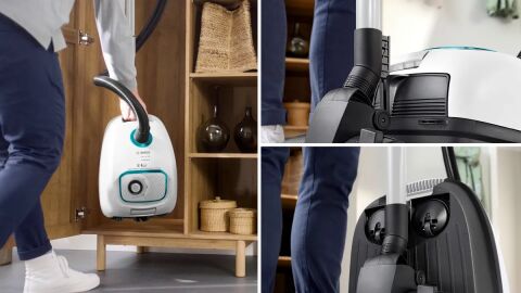 Bosch BGL41HYG2H Serie 4 Toz torbalı Süpürge ProHygienic Beyaz